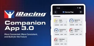 iRacing Companion App 3.0: New UI and Improved Sync iRacing Companion App 3.0