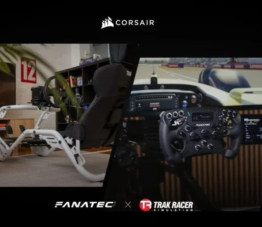 Corsair Buys Trak Racer, Joining Fanatec Portfolio trak announcement corsair fanatec