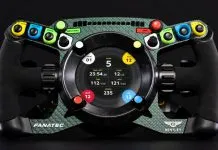 Fanatec Returns Podium Bentley GT3 Steering Wheel to Stock Fanatec Podium Steering Wheel Bentley GT3
