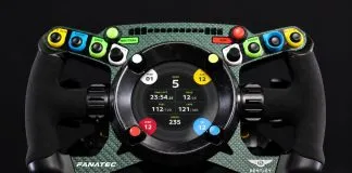 Fanatec Returns Podium Bentley GT3 Steering Wheel to Stock Fanatec Podium Steering Wheel Bentley GT3