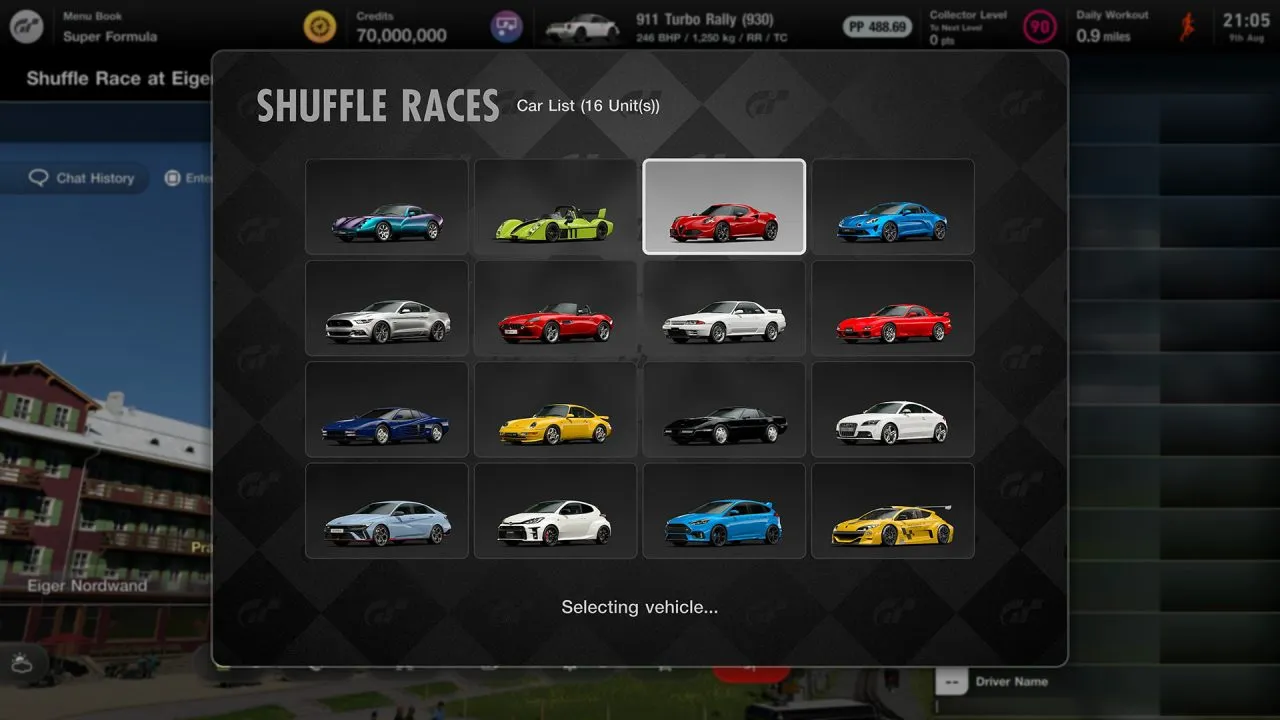 Shuffle Races Shuffle Races