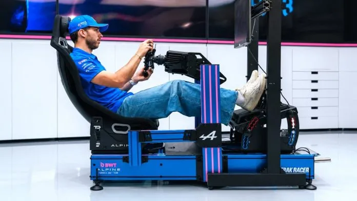 Track Racer Gasly Alpine