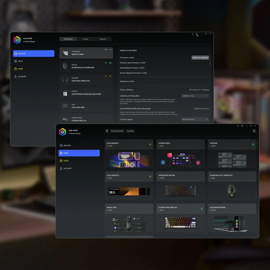 Corsair iCUE Apps Brings Fanatec Into One Unified Hardware Ecosystem