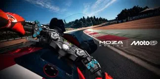 MOZA MotoGP Sim Racing Handlebar Set for December Launch
