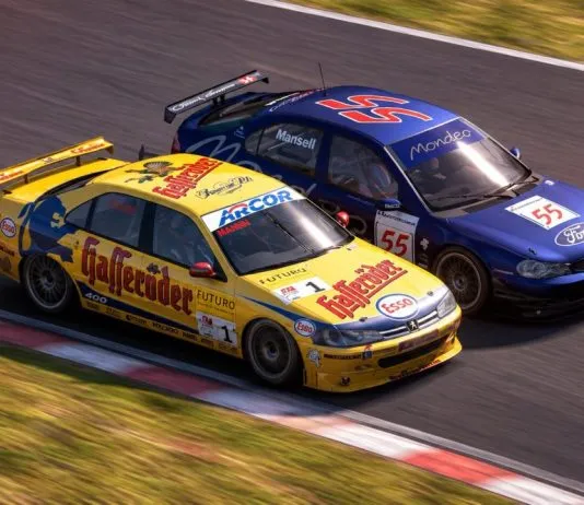 RaceRoom Historic Update Header